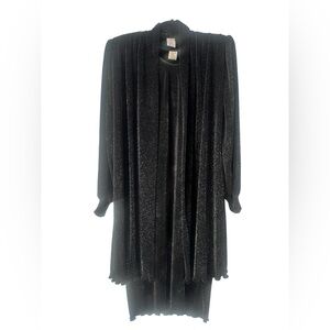 Cyrous Black Sleeveless Dress with matching jacket 2